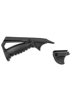 Battleaxe Angled foregrip for 20mm rail with handstop - Black 2