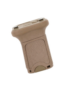 Battleaxe Poignée avant verticale courte QD KeyMod - Tan