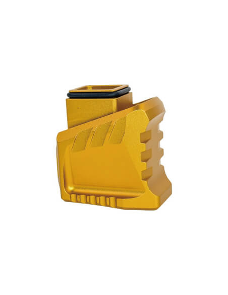 CTM Tactical APEX CNC Magazine extension plate for AAP-01 / Glock - Gold