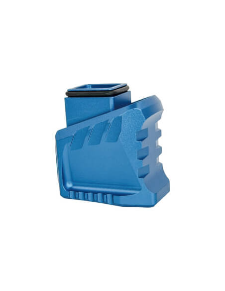 CTM Tactical APEX CNC Magazine extension plate for AAP-01 / Glock - Blue