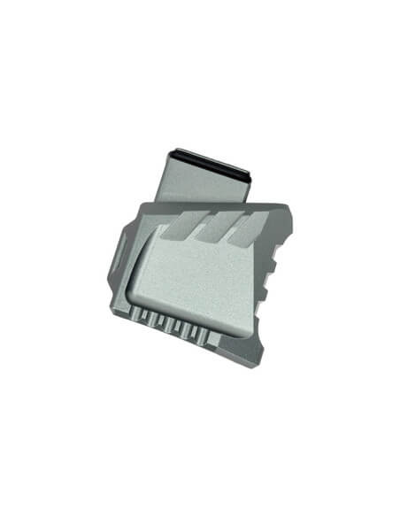 CTM Tactical APEX CNC Magazine extension plate for AAP-01 / Glock - Grey