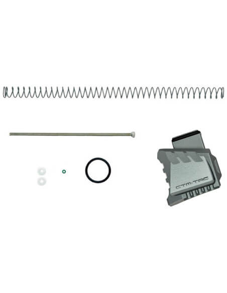 CTM Tactical APEX CNC Magazine extension plate for AAP-01 / Glock - Grey