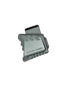 CTM Tactical APEX CNC Magazine extension plate for AAP-01 / Glock - Grey