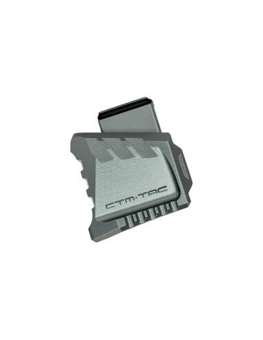 CTM Tactical APEX CNC Magazine extension plate for AAP-01 / Glock - Grey
