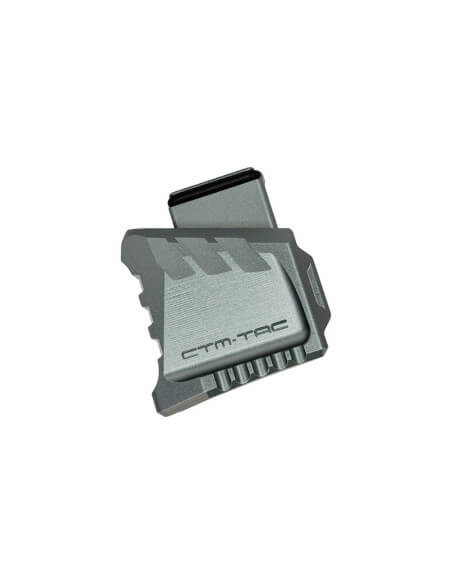 CTM Tactical APEX CNC Magazine extension plate for AAP-01 / Glock - Grey
