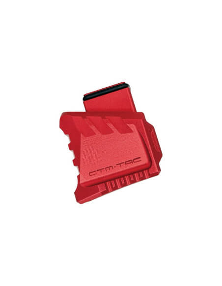 CTM Tactical APEX CNC Magazine extension plate for AAP-01 / Glock - Red