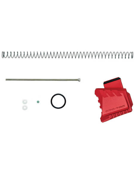 CTM Tactical Extension de chargeur APEX pour AAP-01 / Glock - Rouge