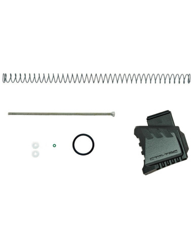 CTM Tactical APEX CNC Magazine extension plate for AAP-01 / Glock - Black
