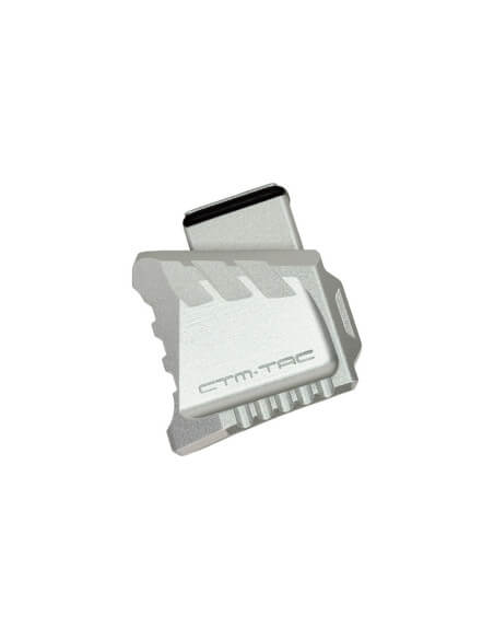 CTM Tactical Extension de chargeur APEX pour AAP-01 / Glock - Silver