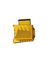 CTM Tactical APEX CNC Magazine extension plate for Hi-Capa TM - Gold