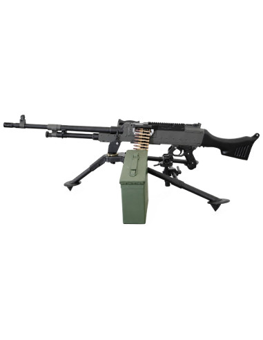 A&K Réplique M240A AEG - Crosse type A