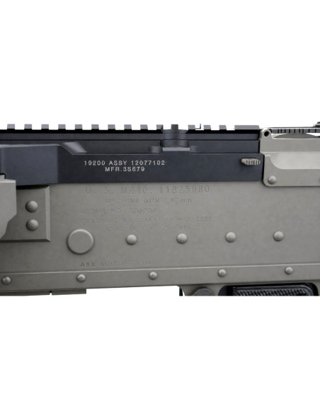 A&K Réplique M240A AEG - Crosse type A