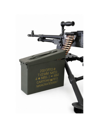 A&K Réplique M240A AEG - Crosse type A