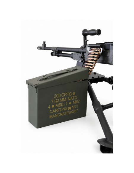 A&K Réplique M240A AEG - Crosse type A