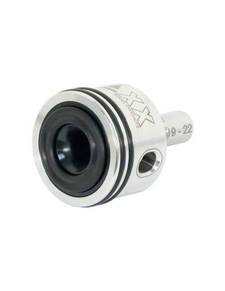 Maxx Model  CNC Stainless Steel Double Air Seal Threaded Cylinder Head - V2 AEG Gearbox (only)