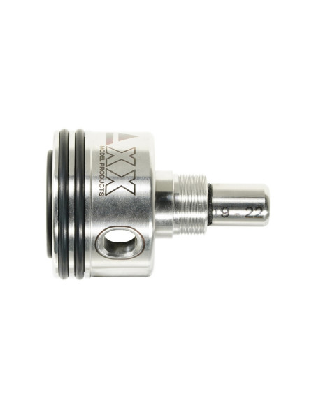 Maxx Model  CNC Stainless Steel Double Air Seal Threaded Cylinder Head - V2 AEG Gearbox (only)