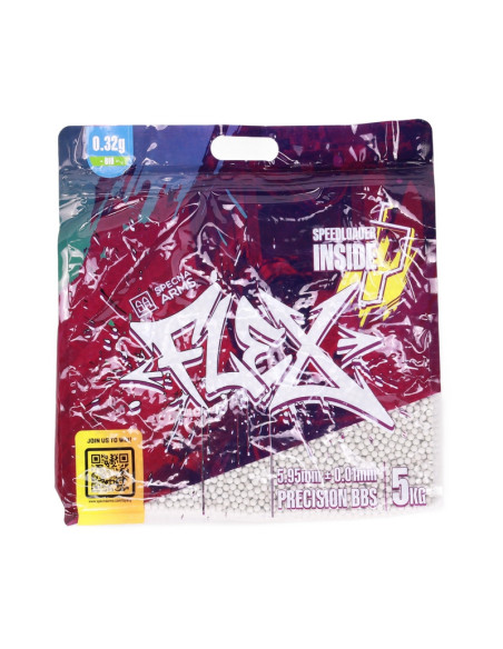 Specna Arms FLEX precision BIO BBs 0.32g 5 kg with speed loader