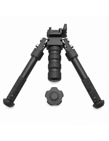 Foyoto Bipied réglable à tête rotative picatinny Quick Detach