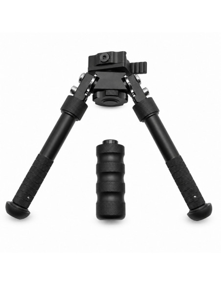 Foyoto Bipied réglable à tête rotative picatinny Quick Detach
