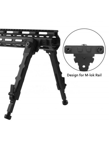 Foyoto Separate folding aluminum bipod with M-LOK attachment