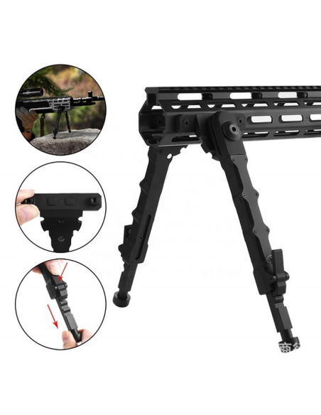 Foyoto Separate folding aluminum bipod with M-LOK attachment