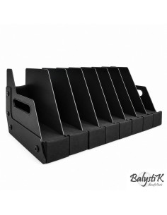 Balystik Rangement en acier pour répliques de poing - 8 Slots