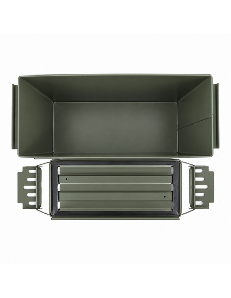 Foyoto Boîte de rangement en acier type ammobox