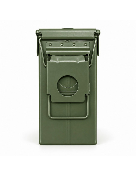Foyoto Boîte de rangement en acier type ammobox Cal .30