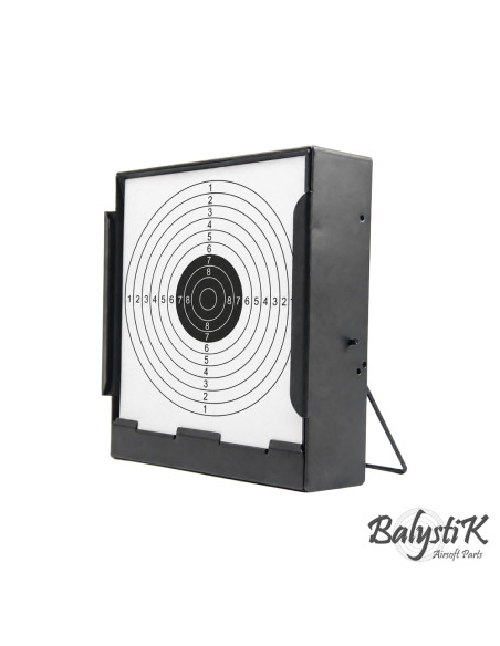 Balystik Metal target with replacement paper target 14*14cm