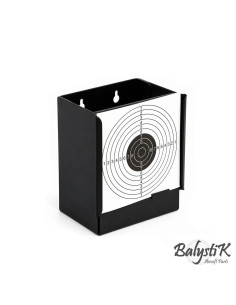Balystik Metal target with replacement paper target