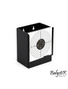 Balystik Metal target with replacement paper target
