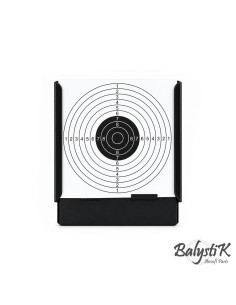 Balystik Metal target with replacement paper target 2