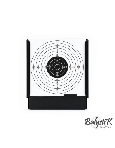 Balystik Metal target with replacement paper target