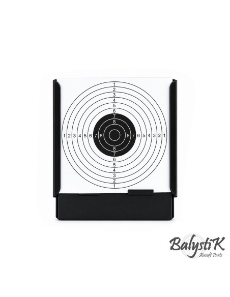 Balystik Metal target with replacement paper target