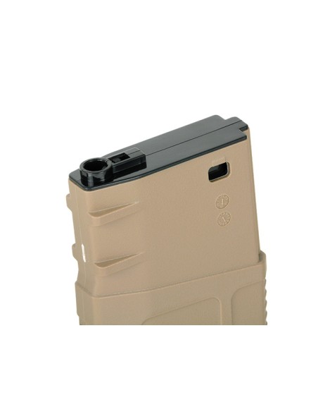 Battleaxe 120 rds SR25/AR10 magazine - Dark Earth - 