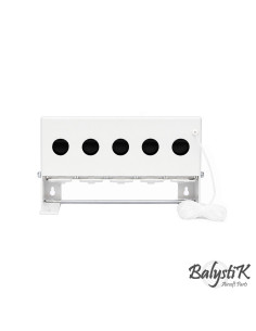 Balystik Biathlon-style steel target – 5 shots