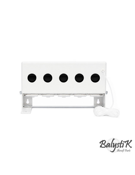 Balystik Biathlon-style steel target – 5 shots