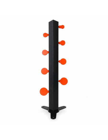 Foyoto Steel shooting target with metal paddles – "Dueling Tree" type