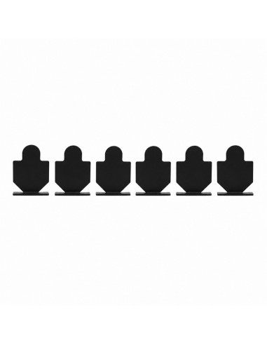 Foyoto Set of 6 metal military-style silhouette targets
