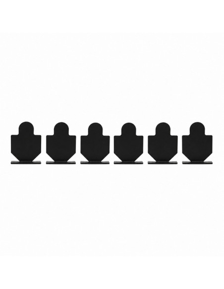 Foyoto Set of 6 metal military-style silhouette targets