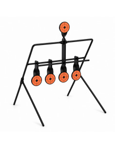 Foyoto Cible de tir rotative sur pieds - 5 coups