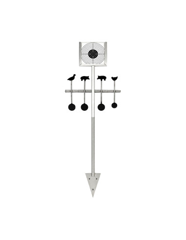 Foyoto Rotating metal target with paper target