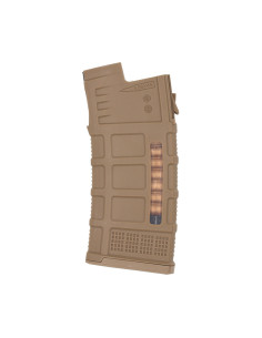 Battleaxe 220rds SR25/AR10 advanced midcap magazine - Black