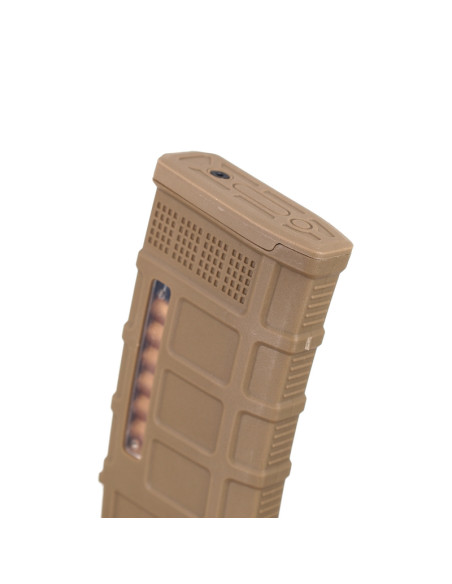Battleaxe 220rds SR25/AR10 advanced midcap magazine - Black