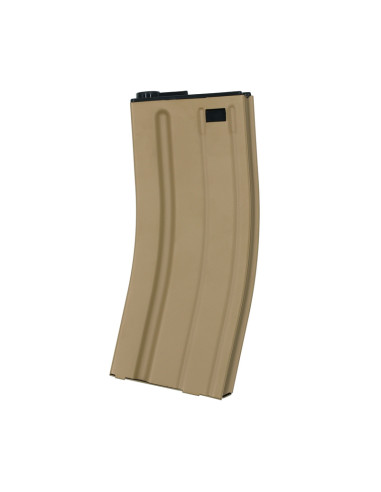 Battleaxe Mid-cap metal STANAG type magazine for M4 AEG - Tan