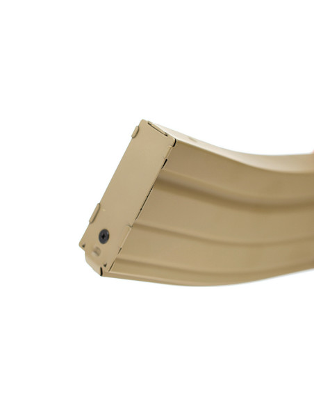 Battleaxe Mid-cap metal STANAG type magazine for M4 AEG - Tan
