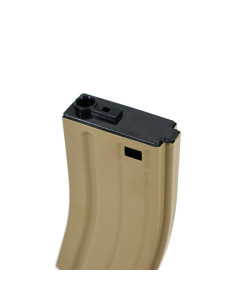 Battleaxe Mid-cap metal STANAG type magazine for M4 AEG - Tan 2