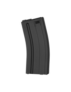 Battleaxe chargeur métal Mid-cap 150 billes type STANAG pour M4 AEG - Noir