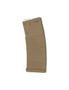 Battleaxe chargeur Hi-cap 350 billles pour M4 AEG - Tan