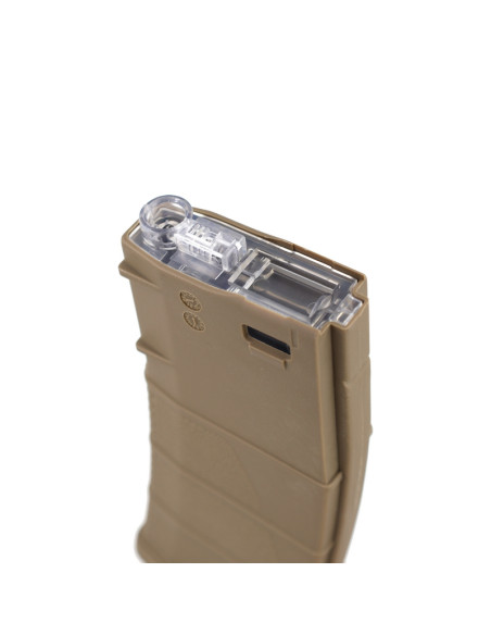 Battleaxe 220rds SR25/AR10 advanced midcap magazine - Black